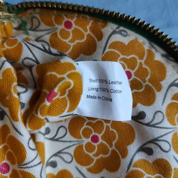 EMMA FOX fold over LG. Kelly Green Satchel Crossbody - Picture 12 of 12